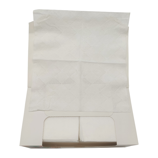 OEM 100% algodón natural suaves toallitas secas en los viajes de embalaje