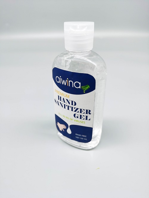 100 ml de gel desinfectante para manos sin enjuague con 70% de alcohol